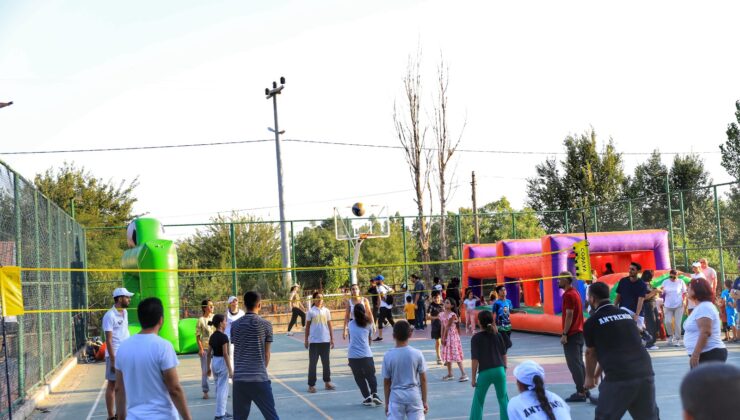 Kayapınar Belediyesi köy çocuklarını mutlu etti