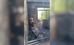 Yangınlarda ev ile odunluk kullanılamaz hale geldi