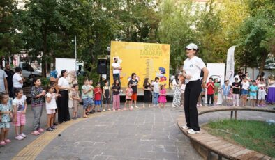 Anzele Parkı’nda Çocuk Şenliği