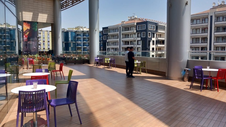 Sıcaklıklar Arttı Alışveriş Merkezleri Sessizliğe Büründü