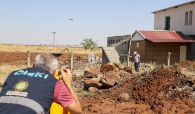 Gömmetaş Taziyeevi’nin kanalizasyon altyapısını tamamladı