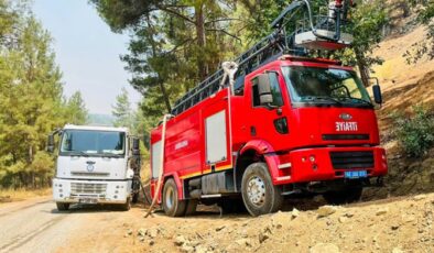 DİSKİ’den Maraş’taki orman yangınına destek