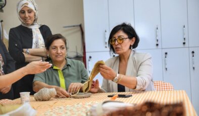 Eşbaşkan Sincar , kadın kursiyerleri ziyaret etti