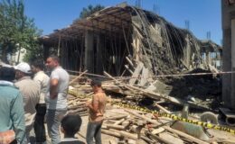İnşaatta tablanın çökmesi sonucu 7 işçi yaralandı