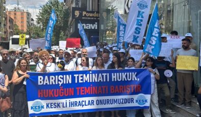 ”KHK iptal edilsin, Görevinden haksız yere ihraç edilen emekçiler görevine iade edilsin”