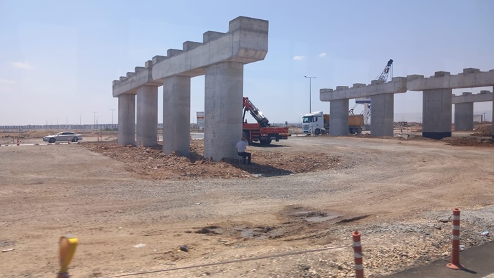 Köprülü Kavşak Belirgin Hale Geldi