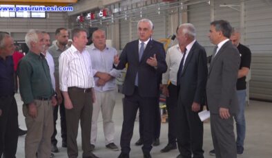 Muş OSB’de ortak üretim atölyesi sanayi esnafına açılıyor