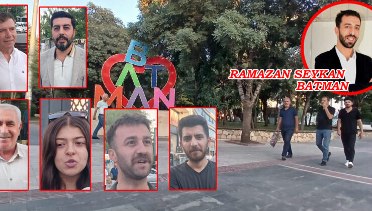 Silahlar Susuyor, Umutlar Yeşeriyor: Batmanlılar Barış Sürecini Destekliyor