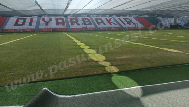 Diyarbakır Stadyumu yeni çimleriyle sezona hazır