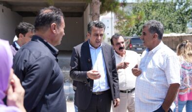 Sur Belediyesi Eşbaşkanı Kurulacak Pazar Yerinde İncelemelerde Bulundu