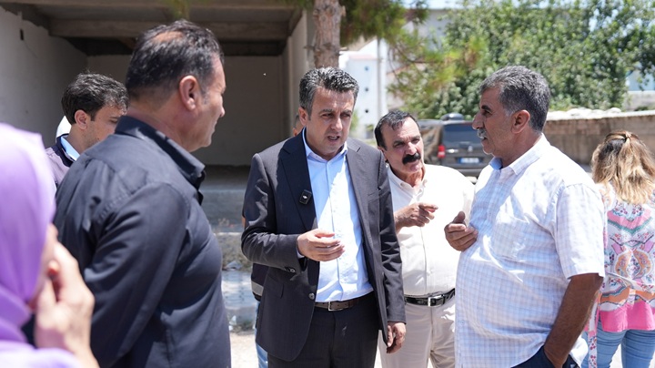 Sur Belediyesi Eşbaşkanı Kurulacak Pazar Yerinde İncelemelerde Bulundu