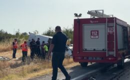 Tır ile panelvanın çarpıştığı kazada 1 kişi öldü, 1 kişi yaralandı