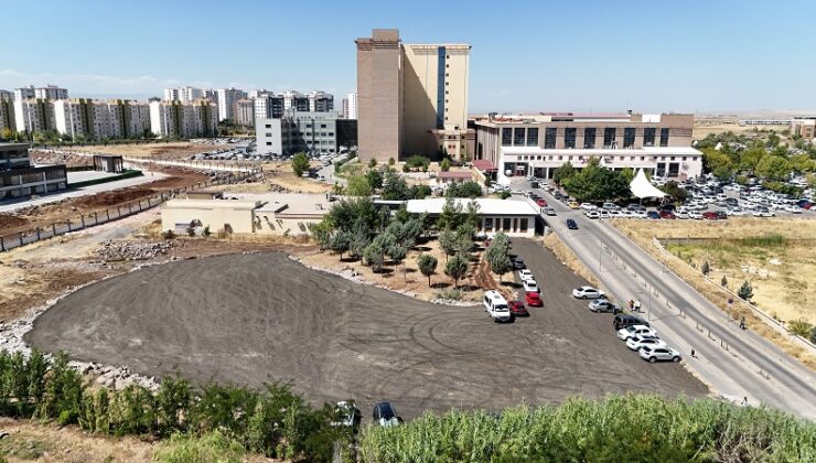 Gazi Yaşargil Eğitim ve Araştırma Hastanesi’ne yeni otopark