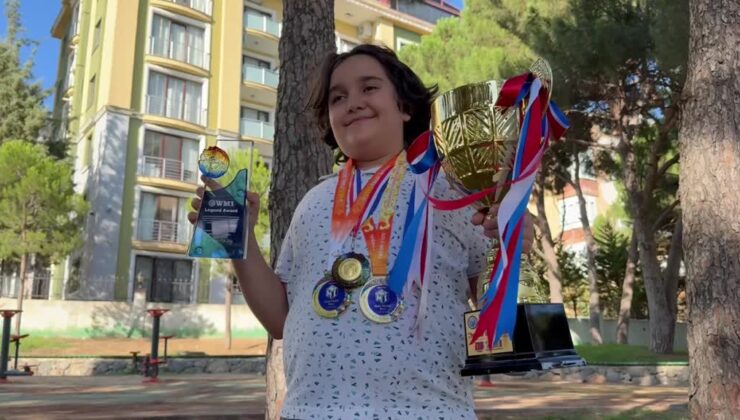 12 yaşındaki Atlas Haser, WMI’da ‘Legend’ unvanını kazandı