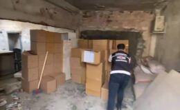 2 milyon 800 bin kaçak makaron ele geçirildi