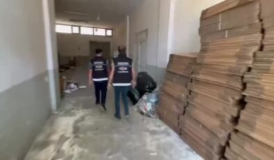 20 milyon 400 bin kaçak makaron ele geçirildi