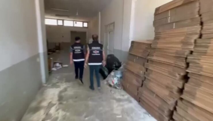 20 milyon 400 bin kaçak makaron ele geçirildi