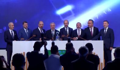 Damla Kent Gayrimenkul Sertifikası halka arz gong töreni