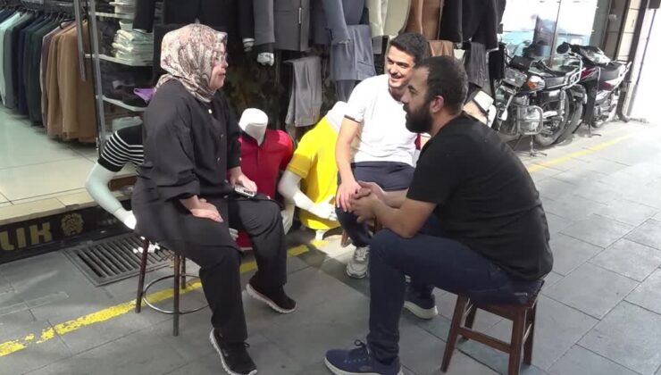 Down sendromlu Merve Uçar, tarihi çarşının en sevilen yüzü oldu