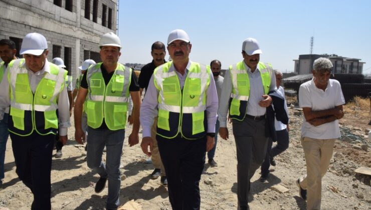 500 yataklı yeni hastane inşaatında sona yaklaşıldı