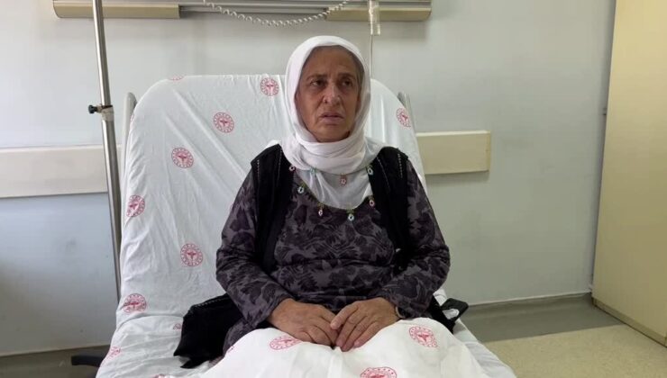 60 yaşındaki kadının göğsünden 2 kiloluk kitle çıkarıldı