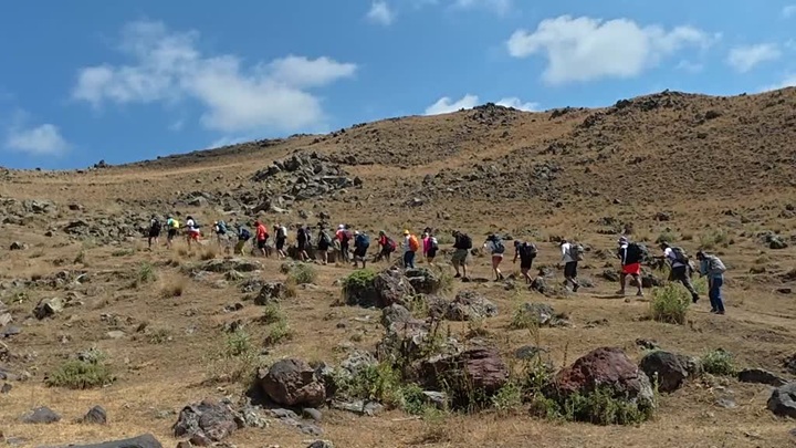 Ağrı Dağı Avrupa’dan Asya’ya, dünyanın dört bir yanından dağcıları ağırlıyor