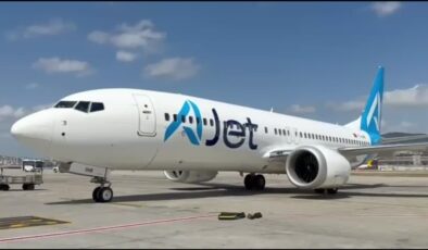 AJet’in yeni bir uçağı daha geldi