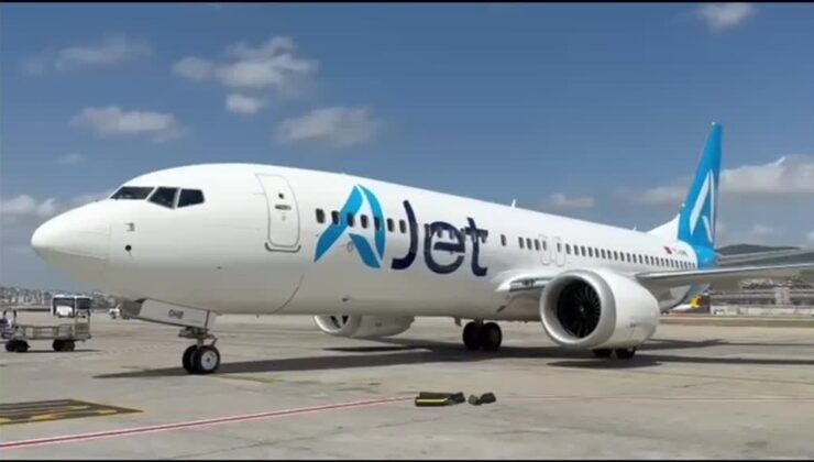 AJet’in yeni bir uçağı daha geldi