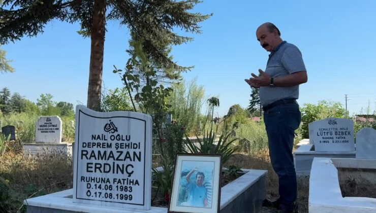 Aradan geçen yıllar depremde yitirdiği oğluna özlemini artırıyor