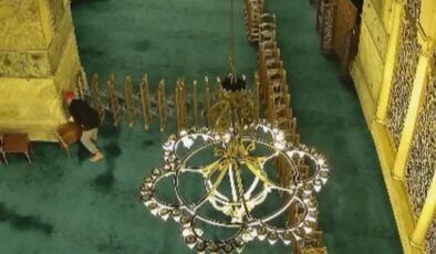 Ayasofya’da yangın çıkaran şüpheli tutuklandı