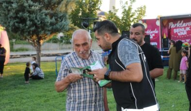 Batman’da uyuşturucuyla mücadele kapsamında broşür dağıtıldı