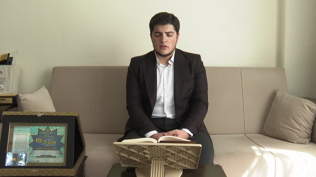Babasıyla başlayan Kur’an-ı Kerim serüveni, dünya üçüncülüğüyle taçlandı