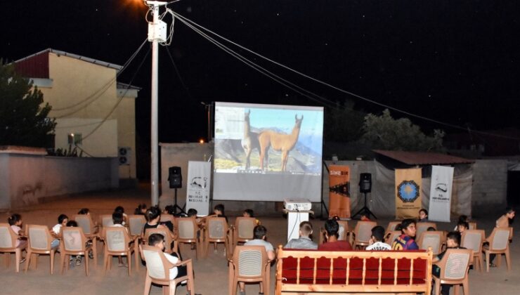 Diyarbakır’da açık hava film gösterimleri çocukları mest etti