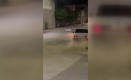 Drift atan sürücüye 46 bin 392 lira ceza kesildi
