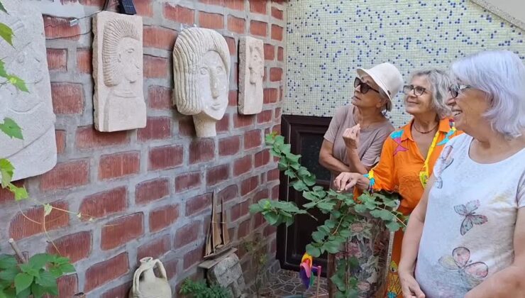 Emekli müfettişin hobisi: Taşları sanata dönüştürdü
