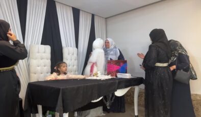 Endonezyalı gelin, Hakkari’de halaylarla evliliğe adım attı