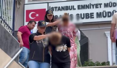 Ev soyan kadın çetesi takside suçüstü yakalandı