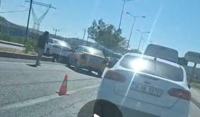 Fakülte Yolunda Kaza Trafiği Kilitledi