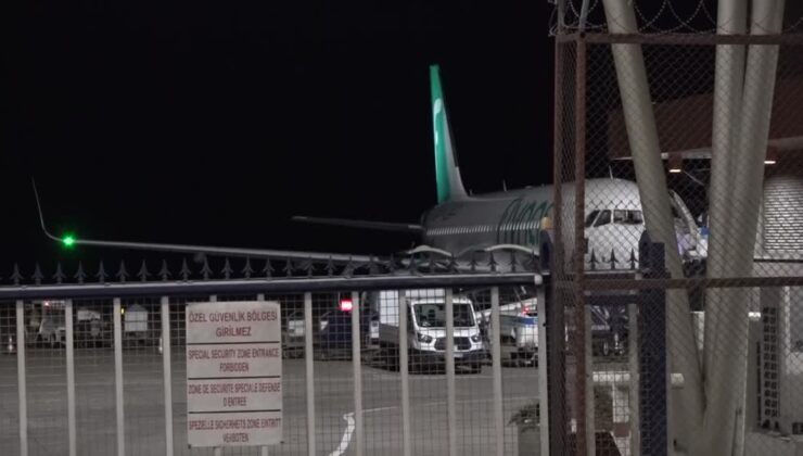 Flynas hava yolu şirketine ait Trabzon-Cidde uçağı acil iniş yaptı