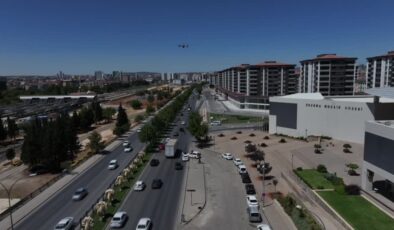 Gaziantep’te trafik kazalarına sesli dronla hızlı müdahale dönemi