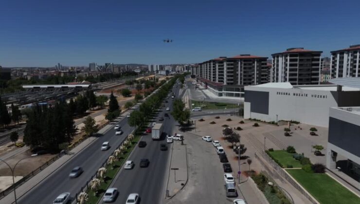 Gaziantep’te trafik kazalarına sesli dronla hızlı müdahale dönemi