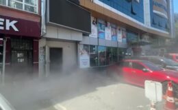 Özel hastanede çıkan yangın söndürüldü