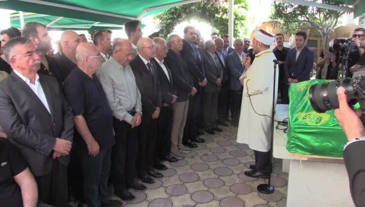 Bakan Şimşek’in vefat eden ağabeyi Yalova’da toprağa verildi