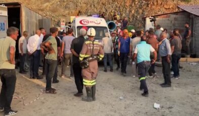 Palu’da maden ocağında meydana gelen göçükte 1 işçi hayatını kaybetti