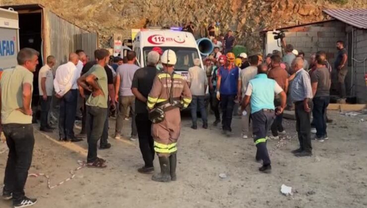 Palu’da maden ocağında meydana gelen göçükte 1 işçi hayatını kaybetti