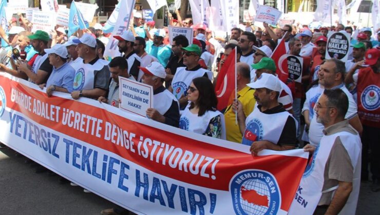 Diyarbakırdaki Memurlar:Gelirde Adalet,ücrette denge istiyoruz