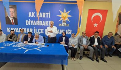 AK Parti Diyarbakır İl Teşkilatı’ndan Mahalle Toplantısı