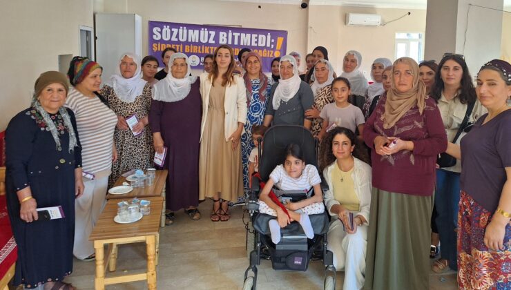Bismil’de Kadınlar Şiddete Karşı “Yaşamı Savunuyoruz” Dedi