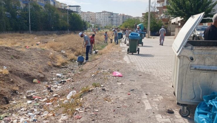 Islah öncesi kanalboyunda temizlik seferberliği