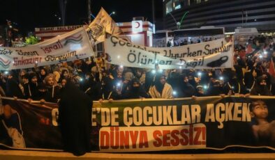 İsrail’in Gazze’ye saldırıları Diyarbakır’da protesto edildi